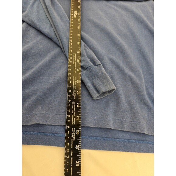 Brooks Brothers 346 Performance Knit Polo Sweater Men's Size XL Navy Blue Logo - Picture 7 of 7